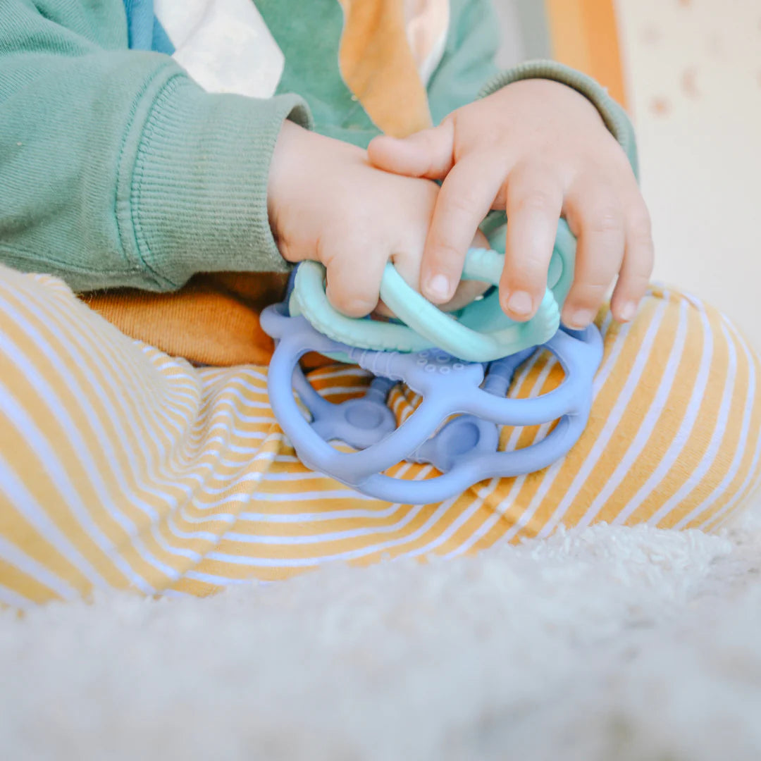 Jellystone Sensory Ball & Fidget Ball Soft Blue & Soft Mint | Aster & Ruby