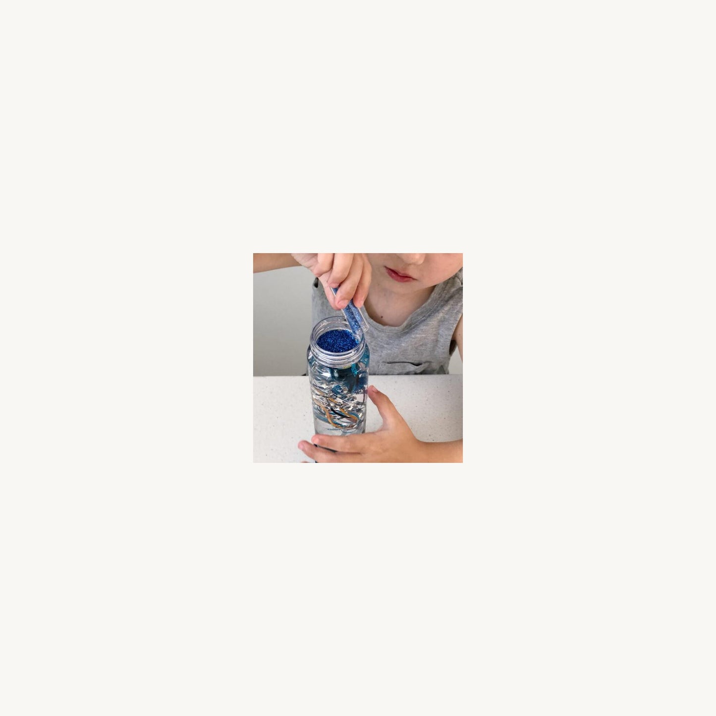 DIY Calm Down Bottle Ocean Refill – kids drink bottle by Jellystone | Aster & Ruby