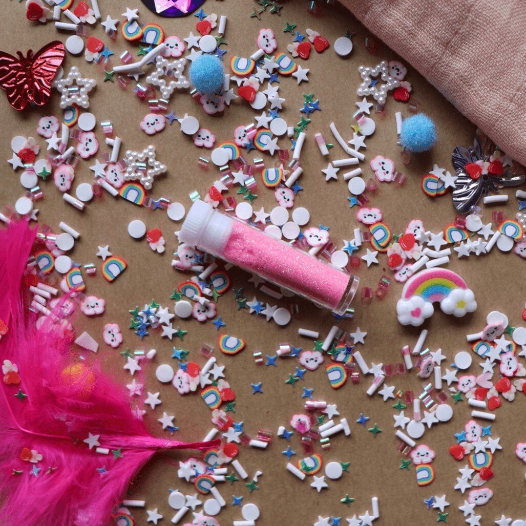 DIY Calm Down Bottle Rainbow Refill – Aster & Ruby