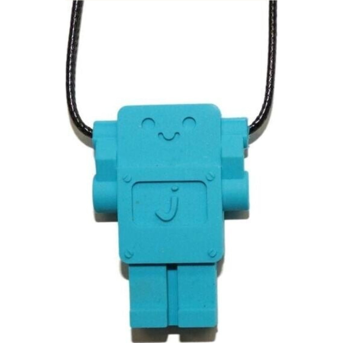 Jellystone Robot Chew Pendant Blue Hawaiian | Aster & Ruby
