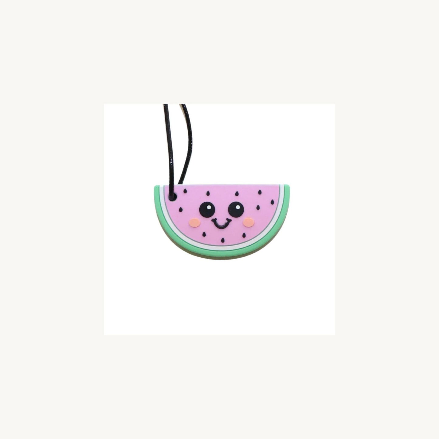 Watermelon Chew Pendant Pastel – children's product by Jellystone | Aster & Ruby