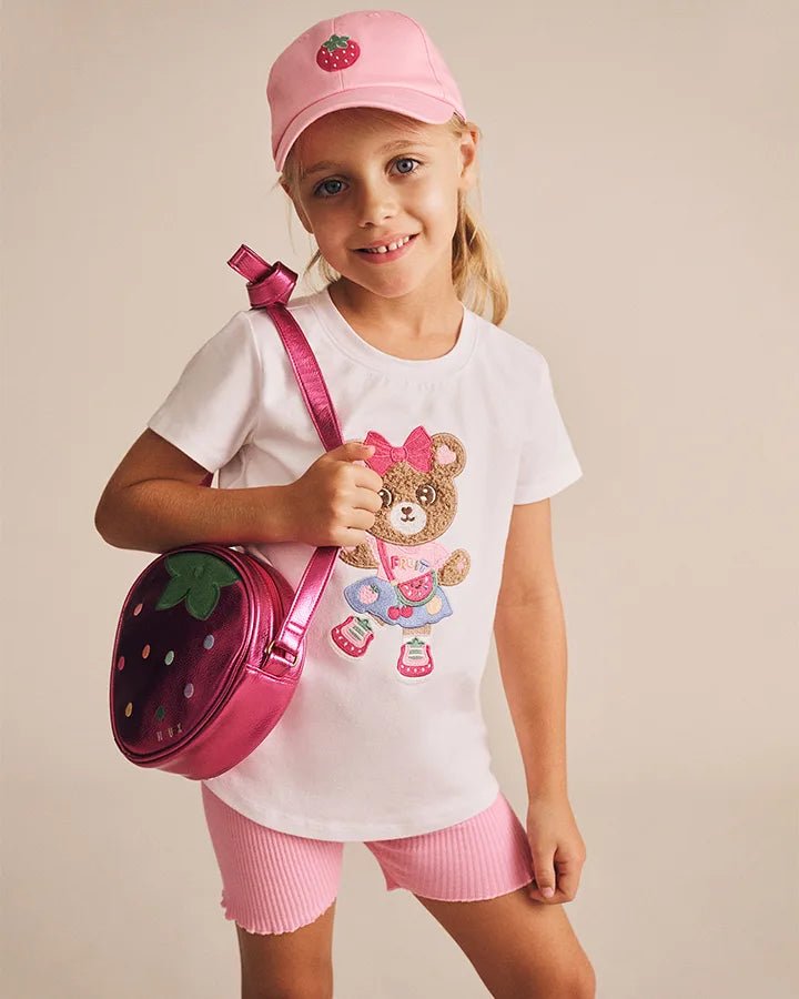 Juicy Strawberry Cap - Aster & Ruby