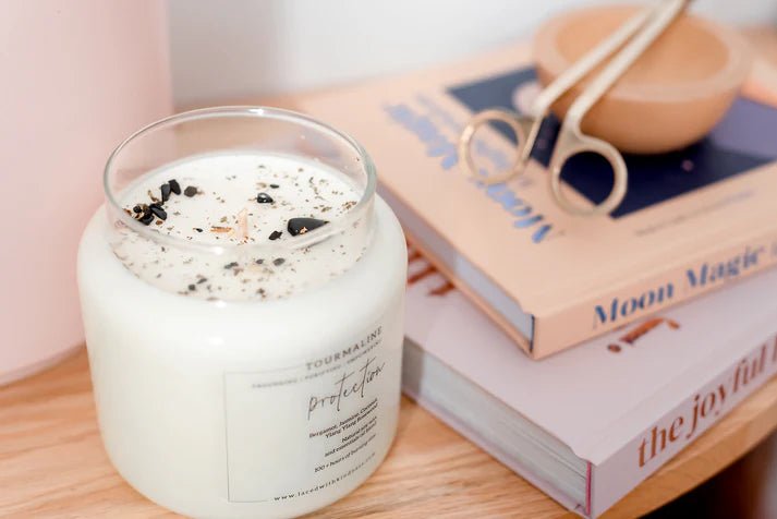Laced With Kindness Candle Protection | Aster & Ruby