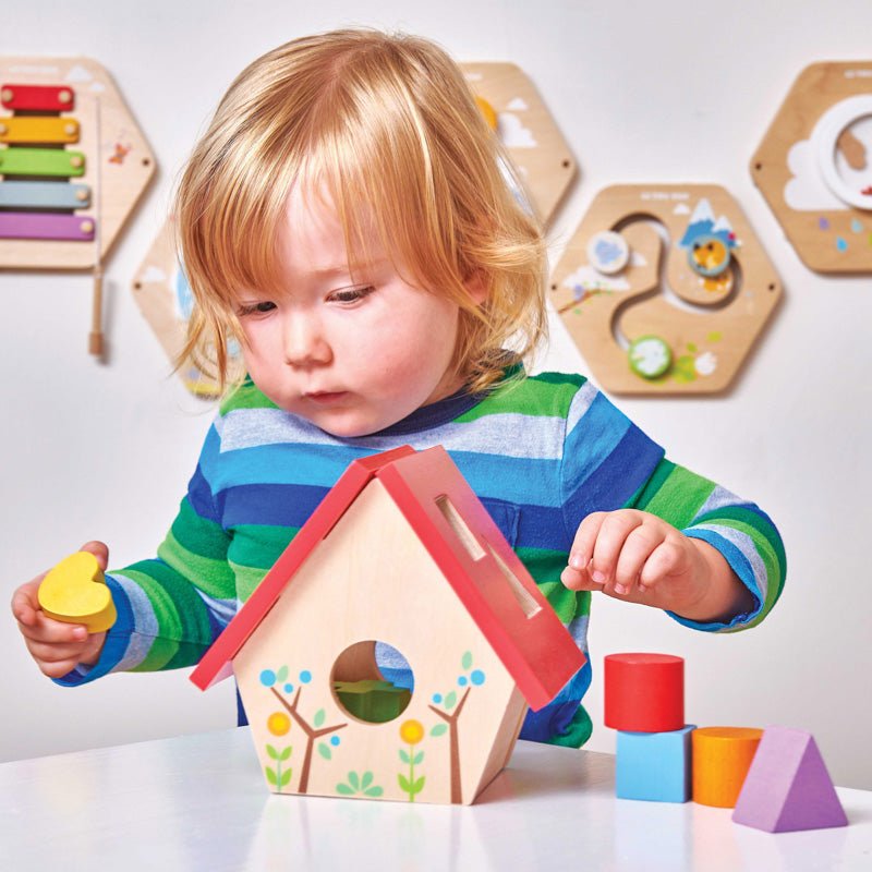 Le Toy Van Petilou My Little House Shape Sorter Brand: Le Toy VanSKU: LEPL085 - Aster & Ruby