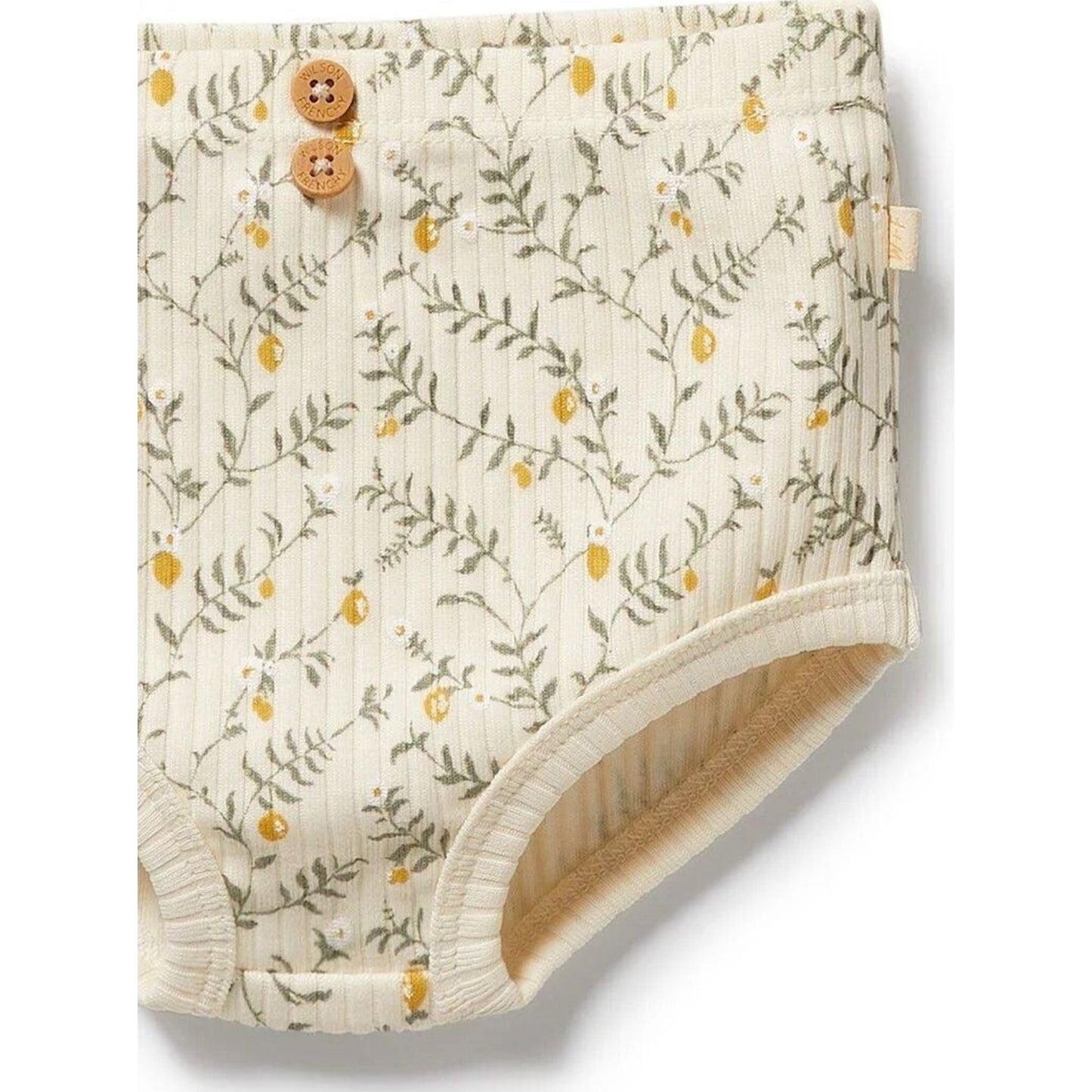 Lemon Leaf Organic Dress Set – children's product by Wilson & Frenchy | Aster & Ruby