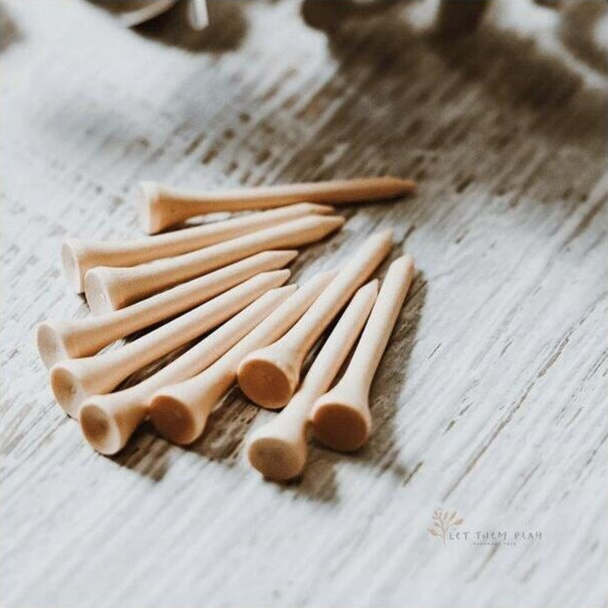 Let Them Play Let Them Play Wooden Nails | Aster & Ruby