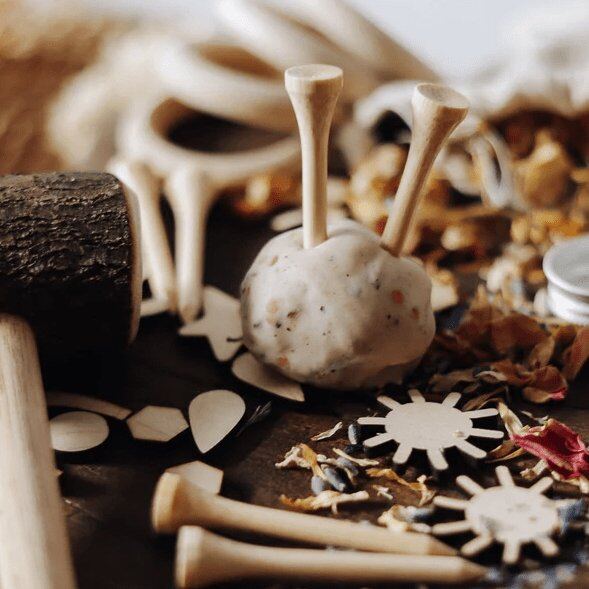 Let Them Play Wooden Nails – Aster & Ruby