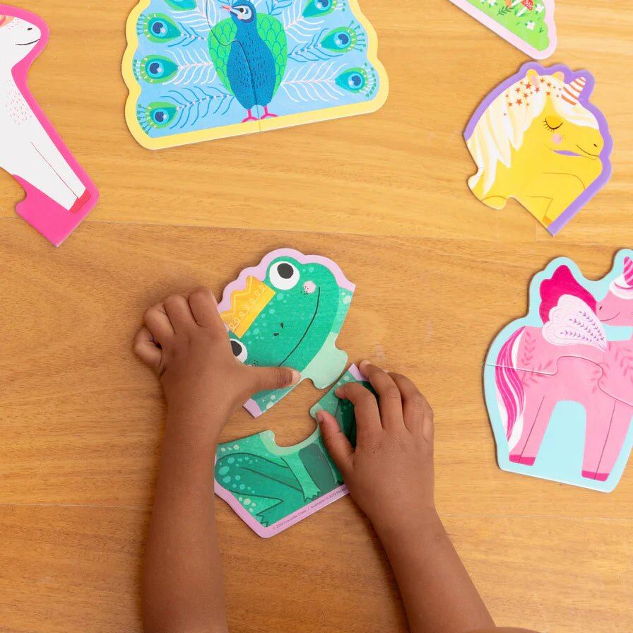 Let's Begin Puzzle 2 pc Unicorn – Aster & Ruby