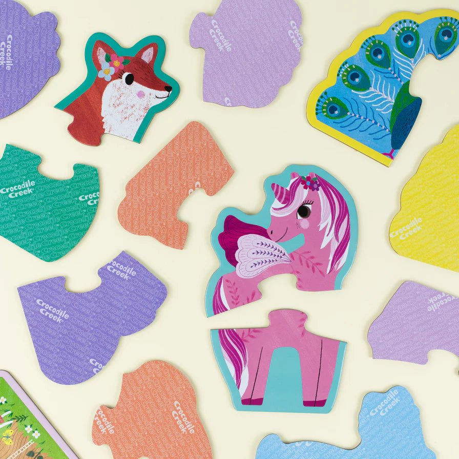 Let's Begin Puzzle 2 pc Unicorn - Aster & Ruby