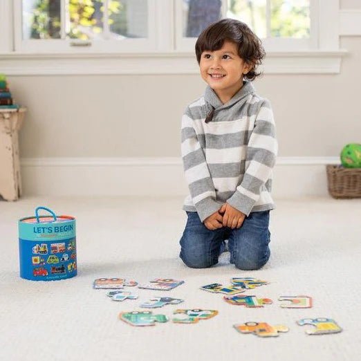 Let's Begin Puzzle 2 pc Vehicles - Aster & Ruby