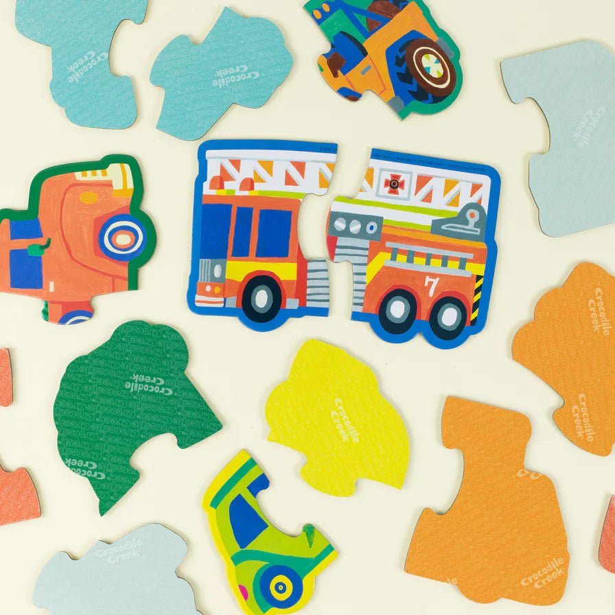 Let's Begin Puzzle 2 pc Vehicles - Aster & Ruby