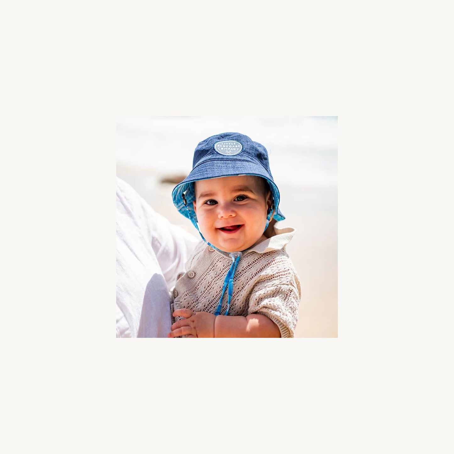 Pacific Reversible Bucket Hat – baby sunhat for warm weather by Little Renegade Company | Aster & Ruby