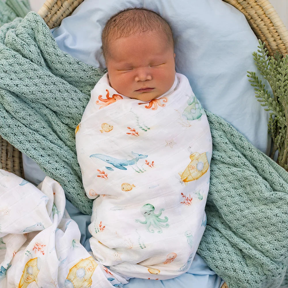 Little Subs Organic Muslin Wrap
