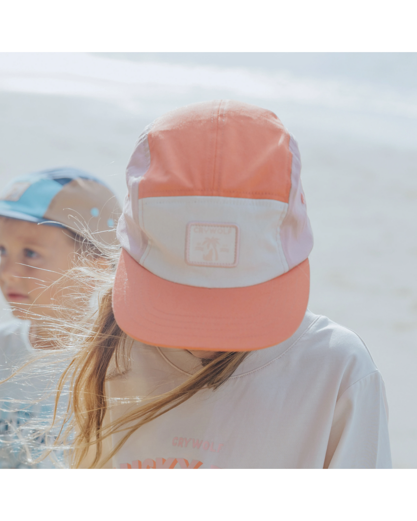 Lucky Cap Coral Colourblock - Aster & Ruby