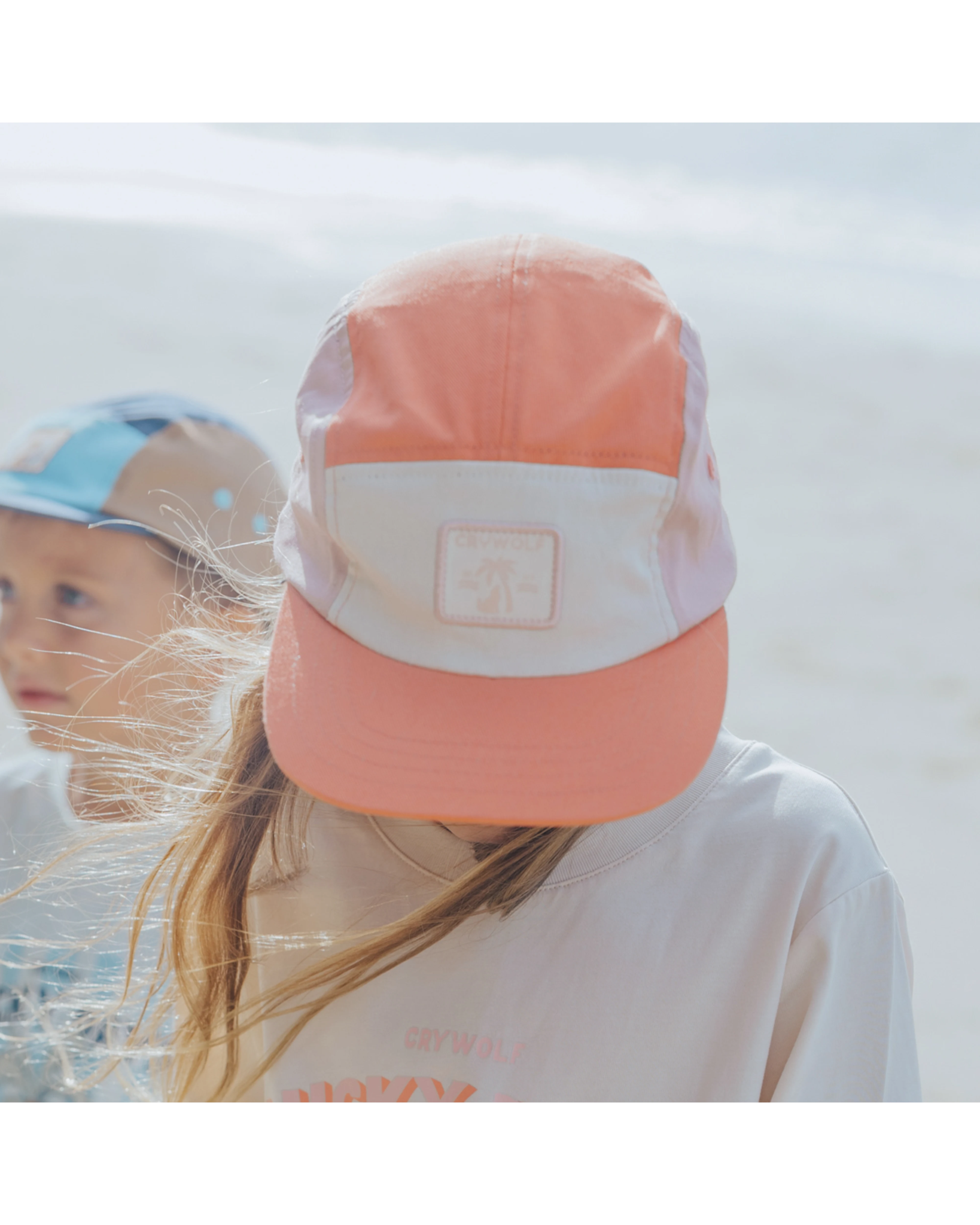 Lucky Cap Coral Colourblock - Aster & Ruby