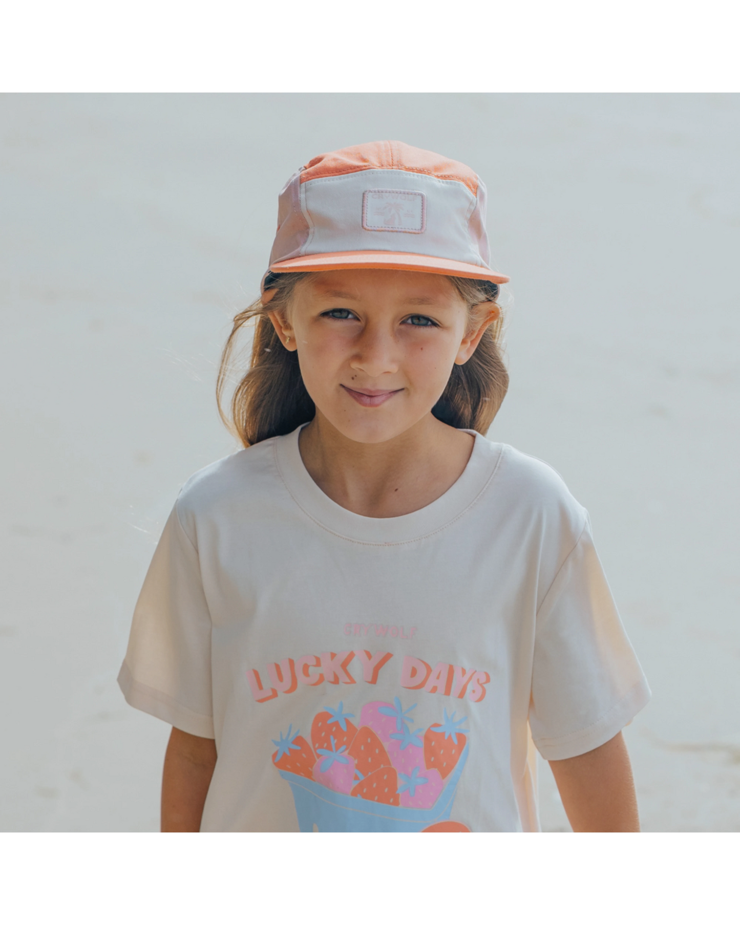Lucky Cap Coral Colourblock - Aster & Ruby