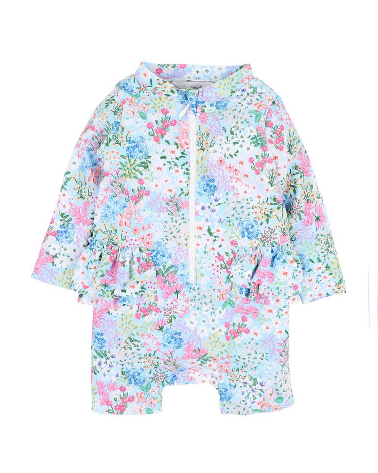 Lula Print LS Rash Suit - Aster & Ruby