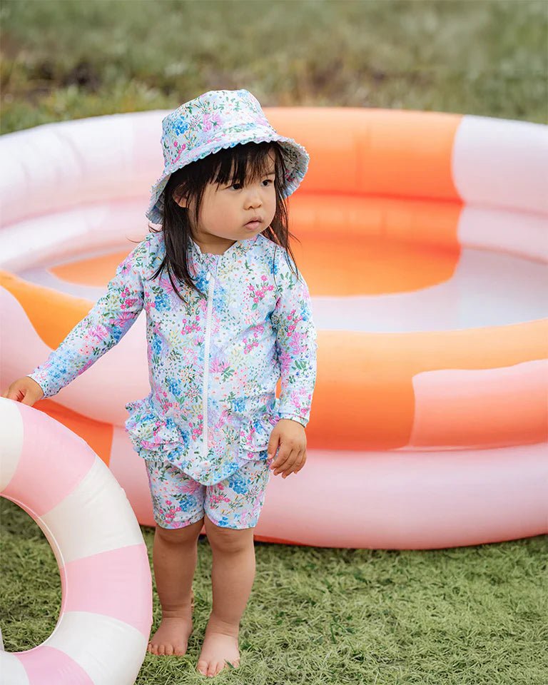Lula Print LS Rash Suit - Aster & Ruby