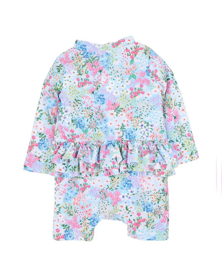 Lula Print LS Rash Suit - Aster & Ruby