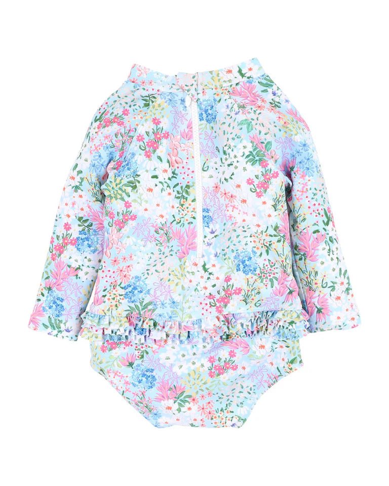 LULA PRINT LS SUNSUIT - Aster & Ruby