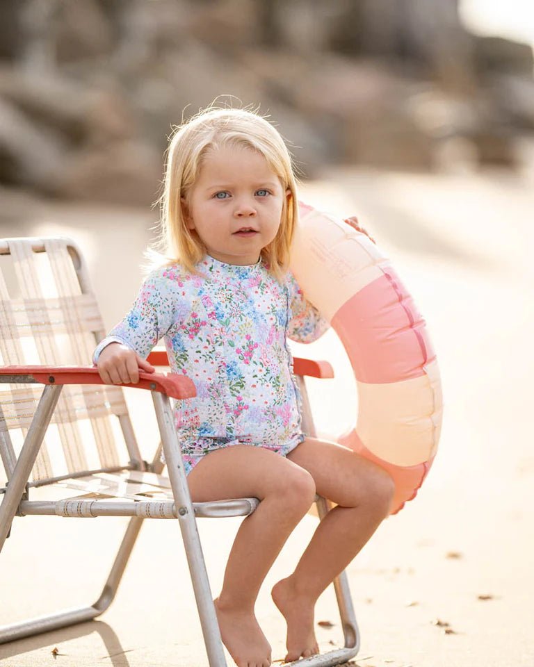 LULA PRINT LS SUNSUIT - Aster & Ruby