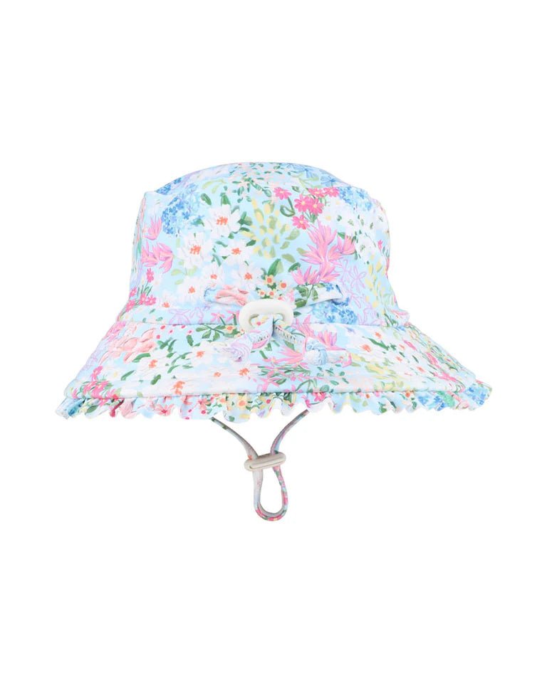 Lula Swim Hat With Quick Release Neck Tie - Aster & Ruby