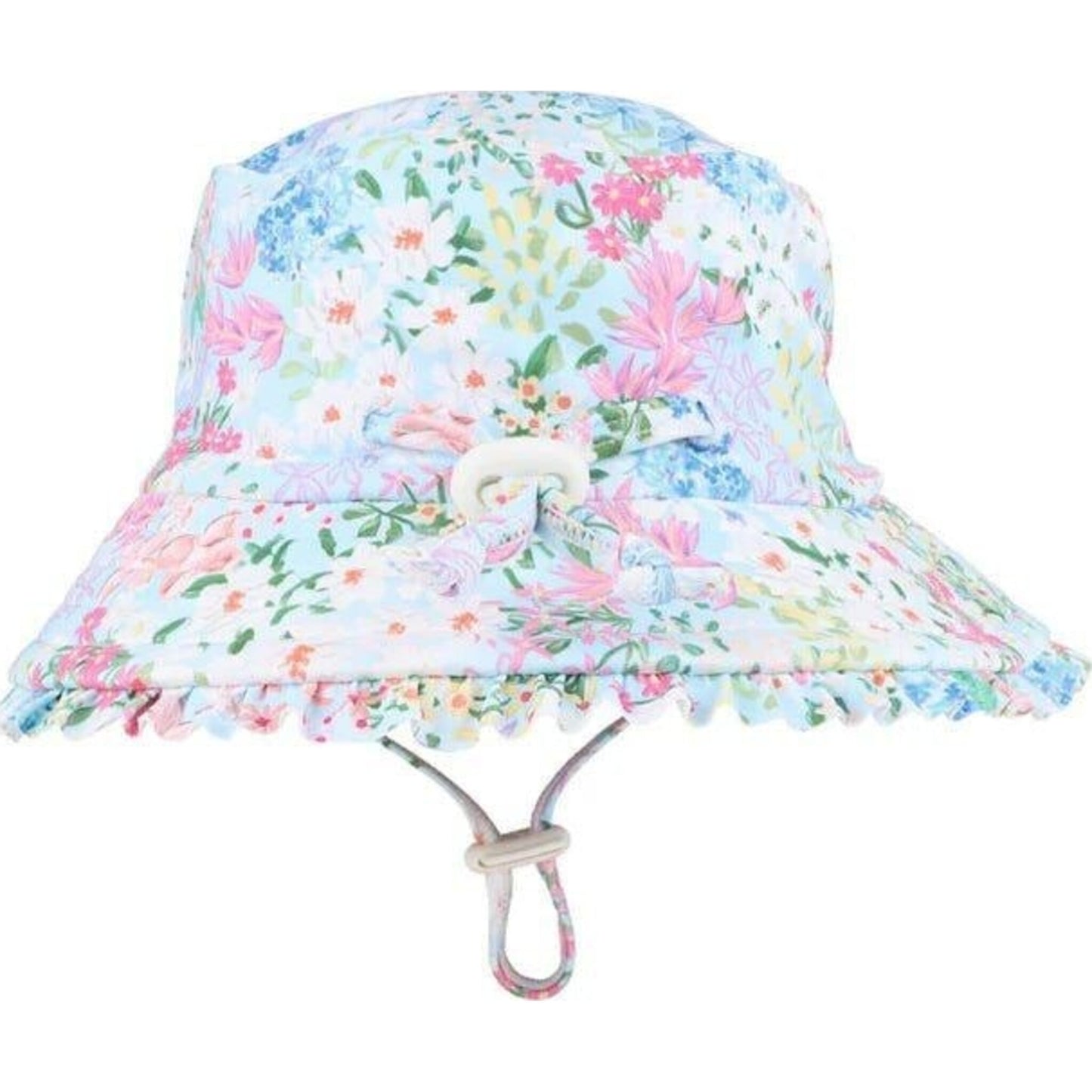 Lula Swim Hat With Quick Release Neck Tie – baby sunhat for warm weather by bebe | Aster & Ruby