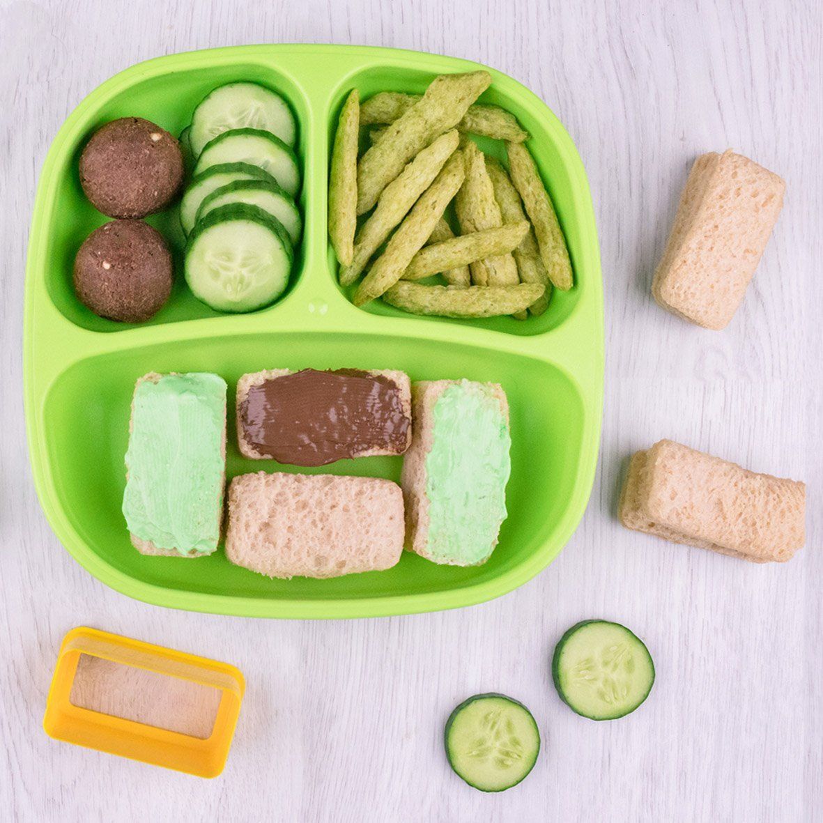 Lunch Punch Food Cutter Set Mini Bites-Aster & Ruby