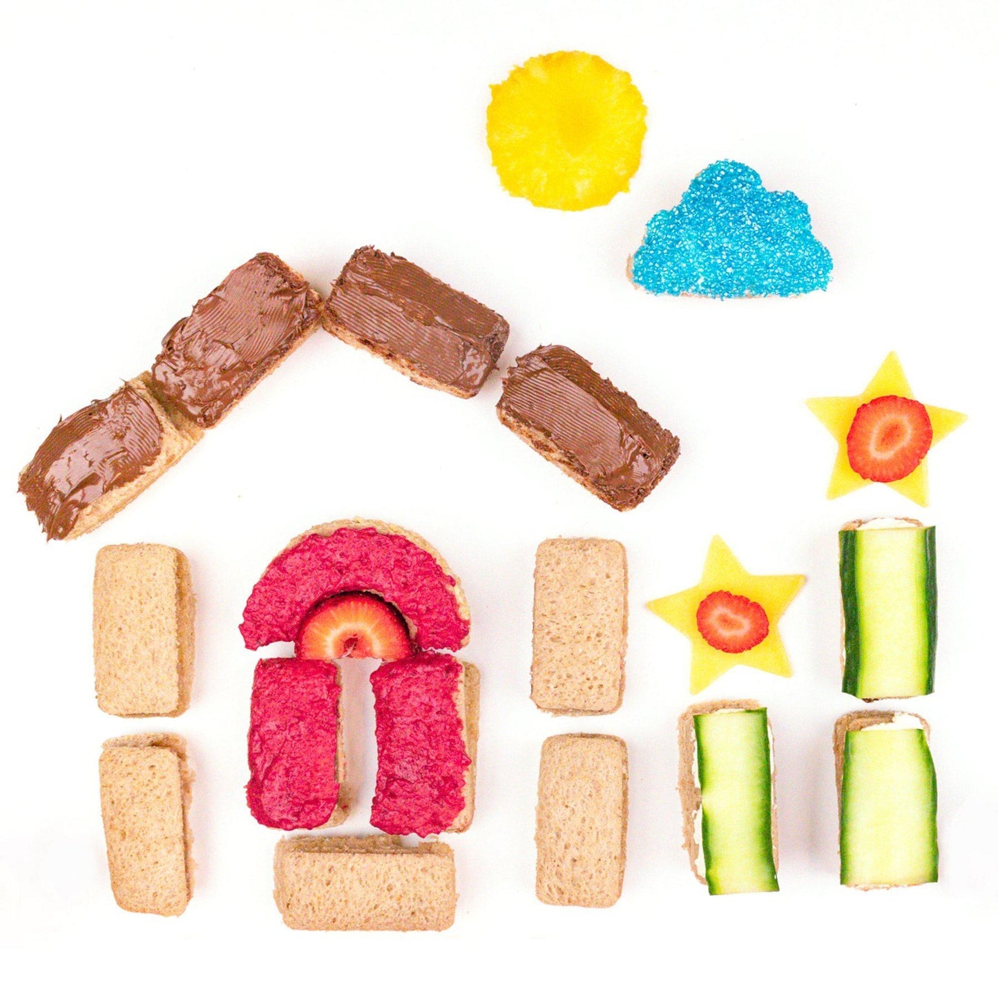 Lunch Punch Food Cutter Set Mini Bites-Aster & Ruby