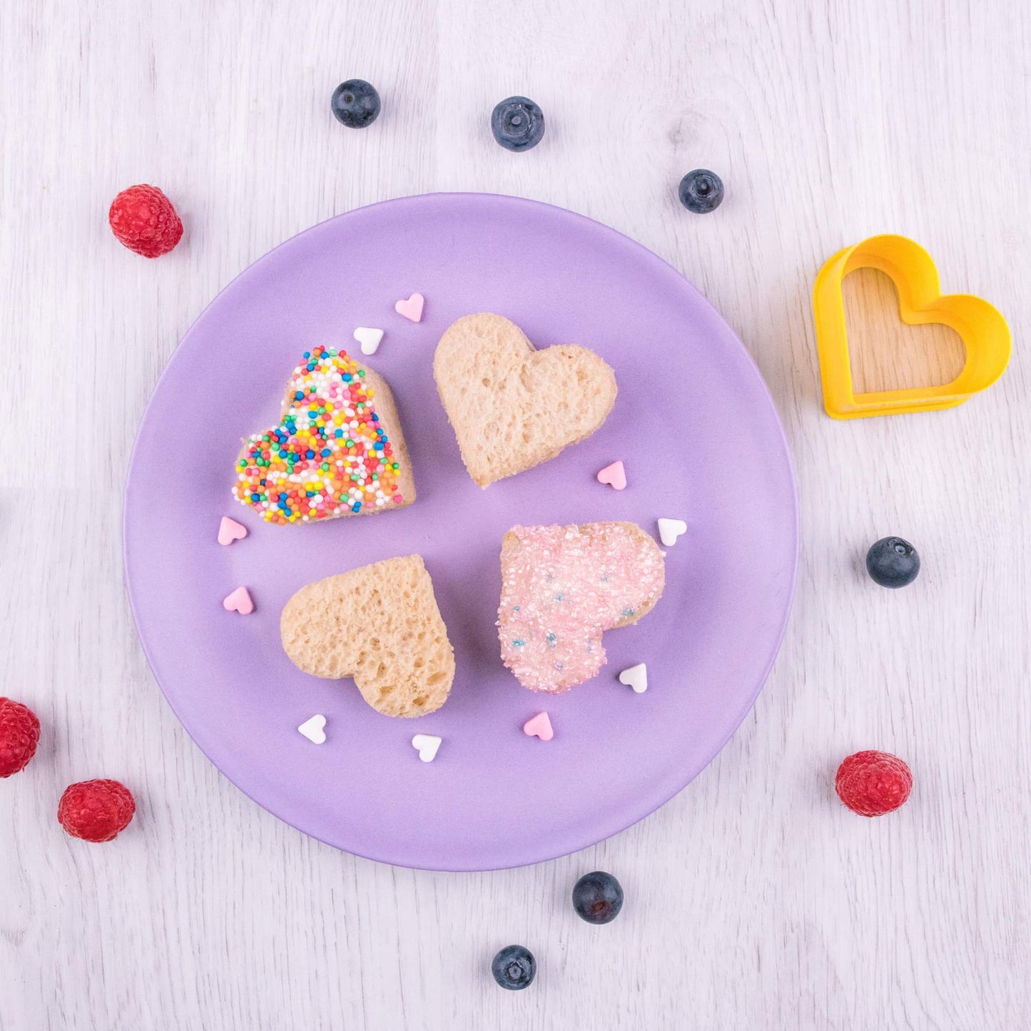Lunch Punch Food Cutter Set Mini Bites-Aster & Ruby