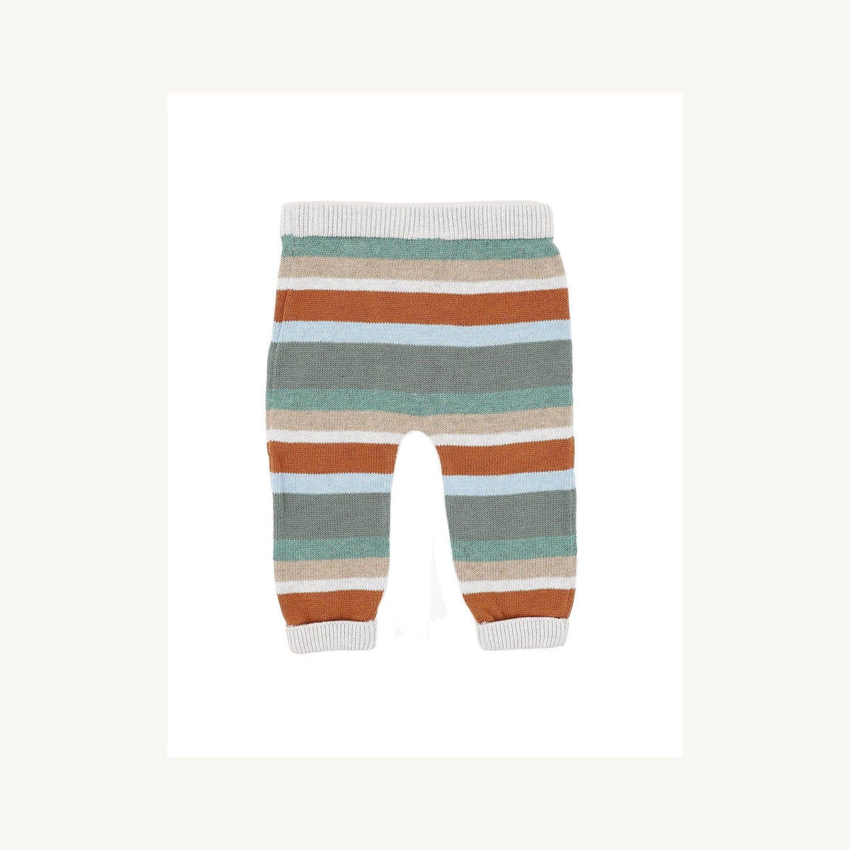 bebe Mateo Stripe Knitted Leggings | Aster & Ruby