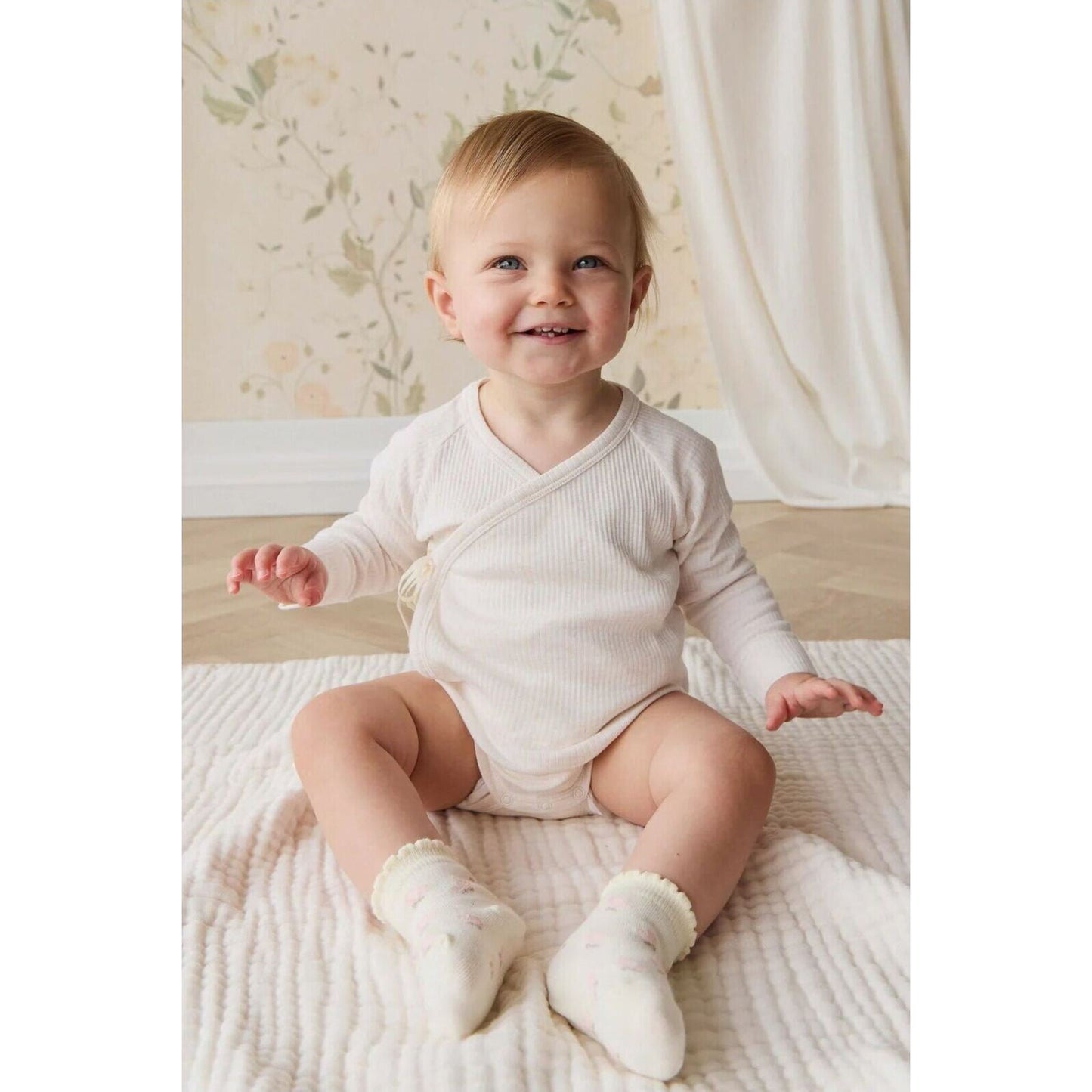 Maya Jacquard Sock – children's product by Jamie Kay | Aster & Ruby