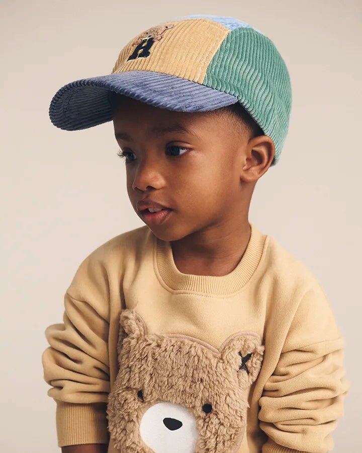 Midnight Colour Block Cord Cap – Aster & Ruby