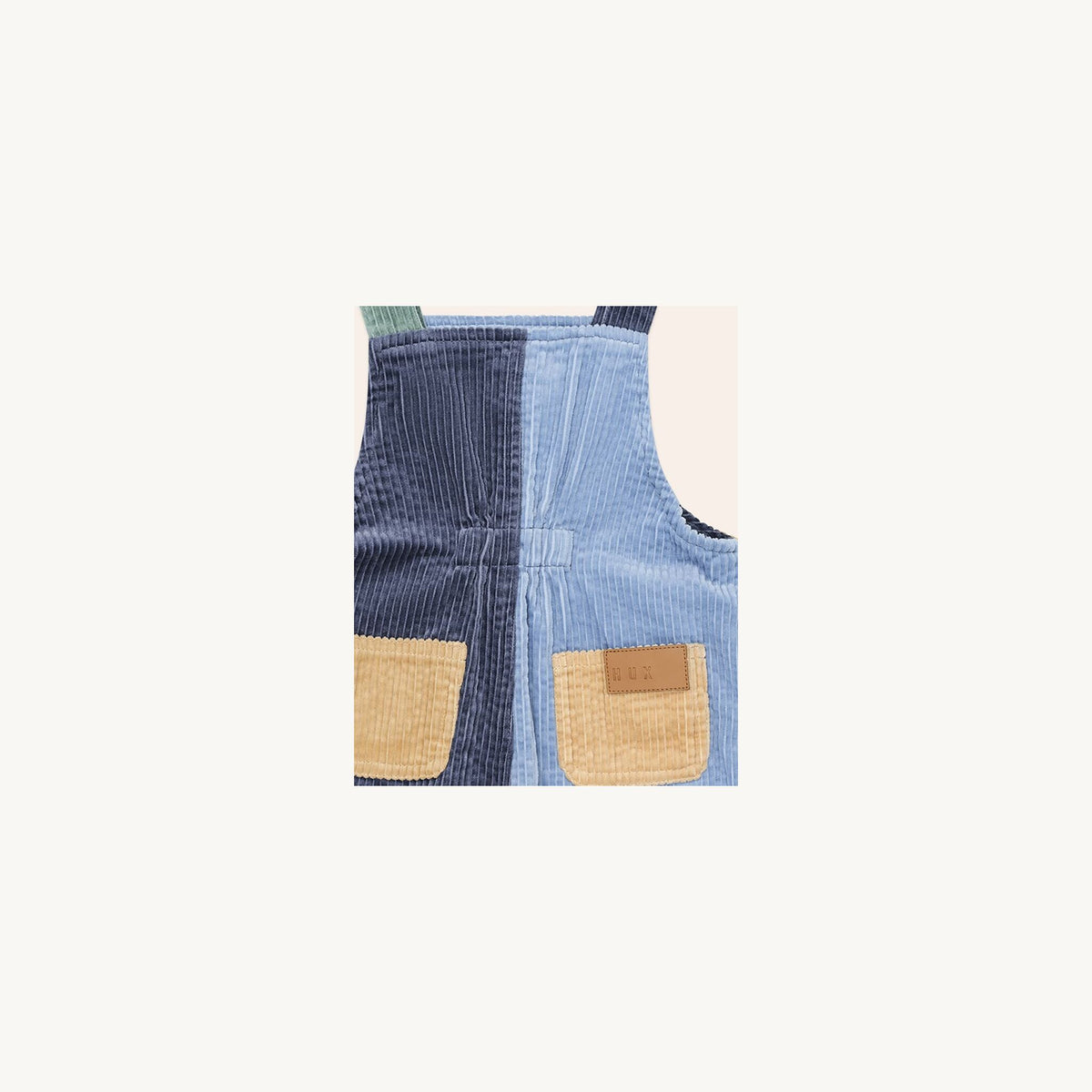 Huxbaby Midnight Colour Block Overalls | Aster & Ruby