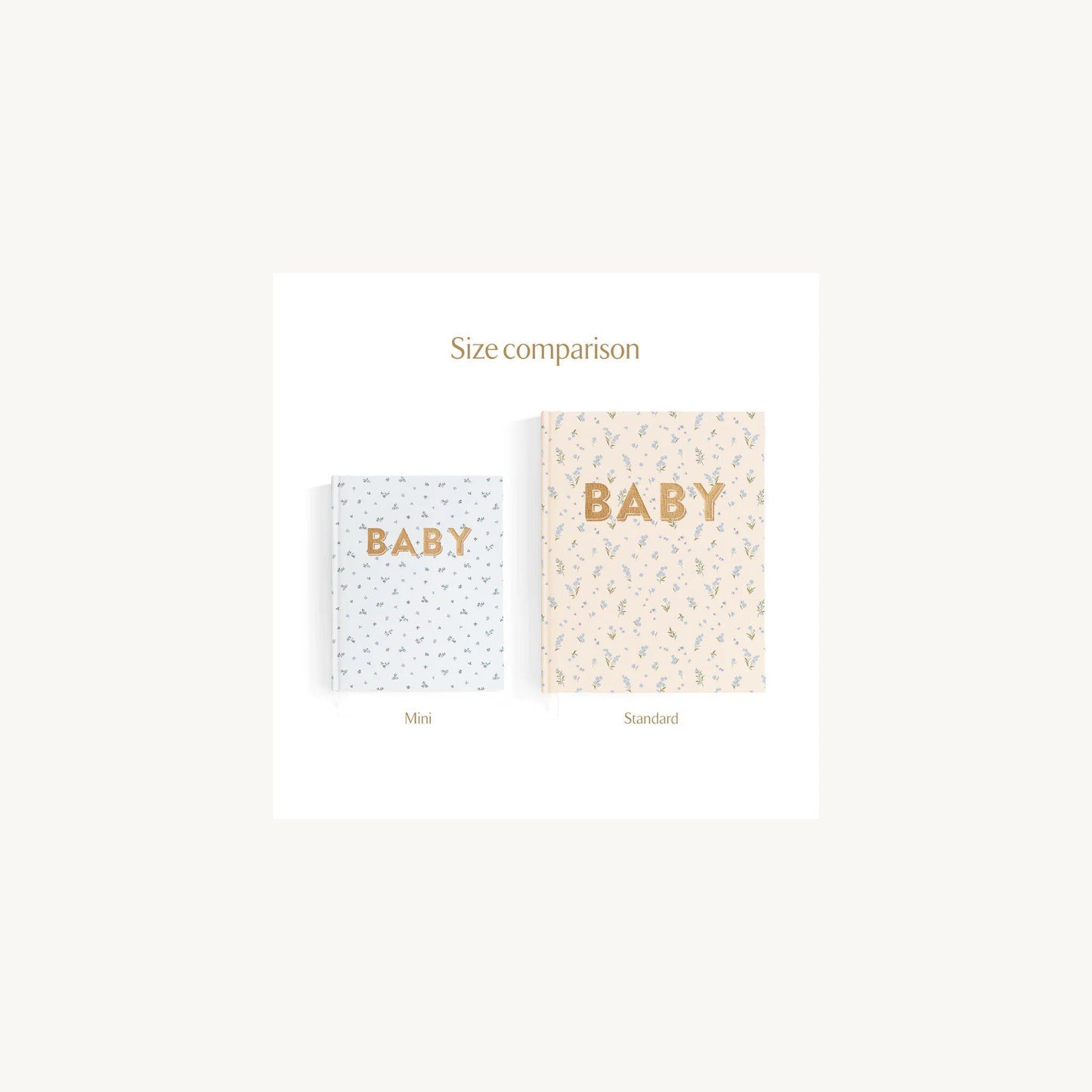 Mini Baby Book Bluebell – children's product by Fox & Fallow | Aster & Ruby