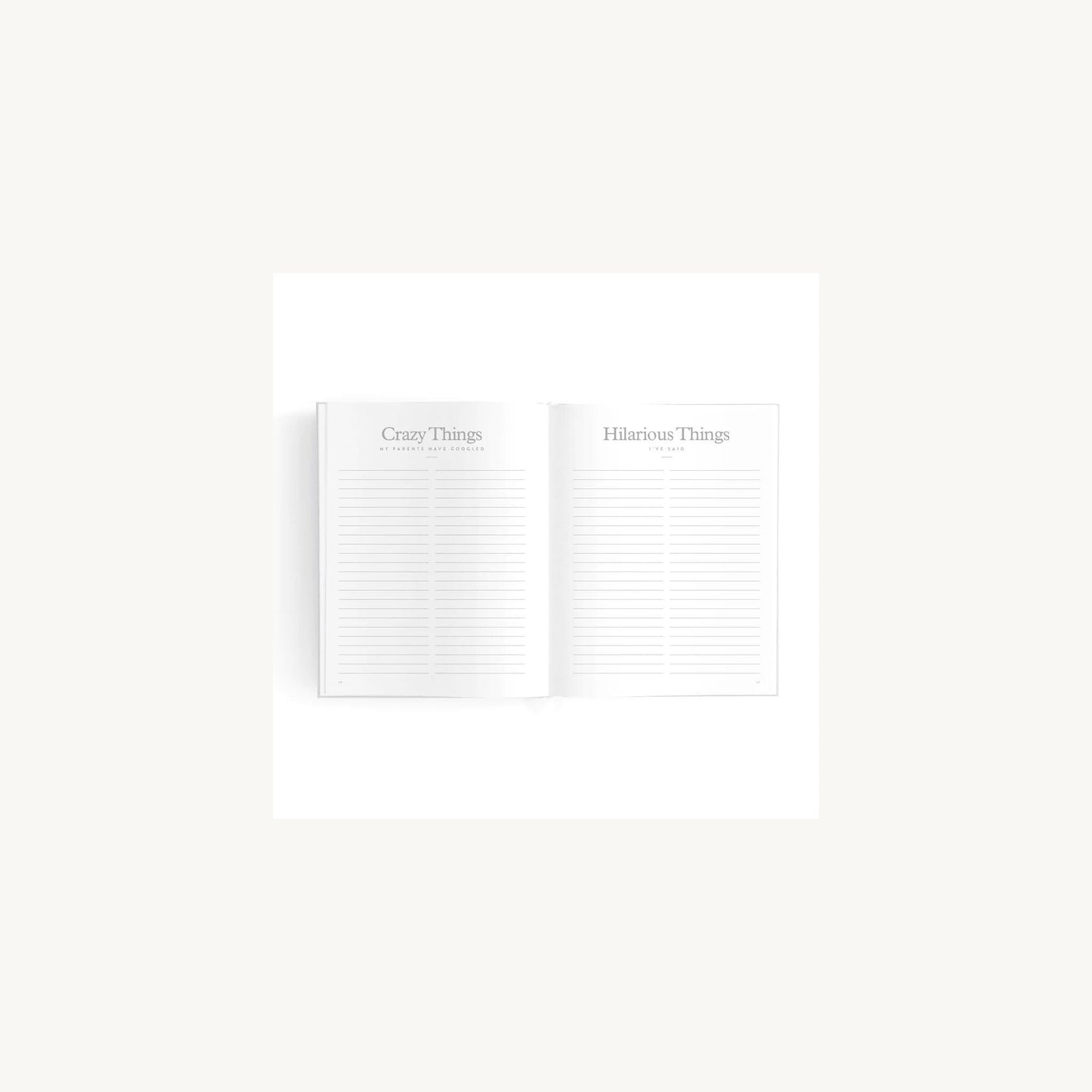 Mini Baby Book Lilac – children's product by Fox & Fallow | Aster & Ruby