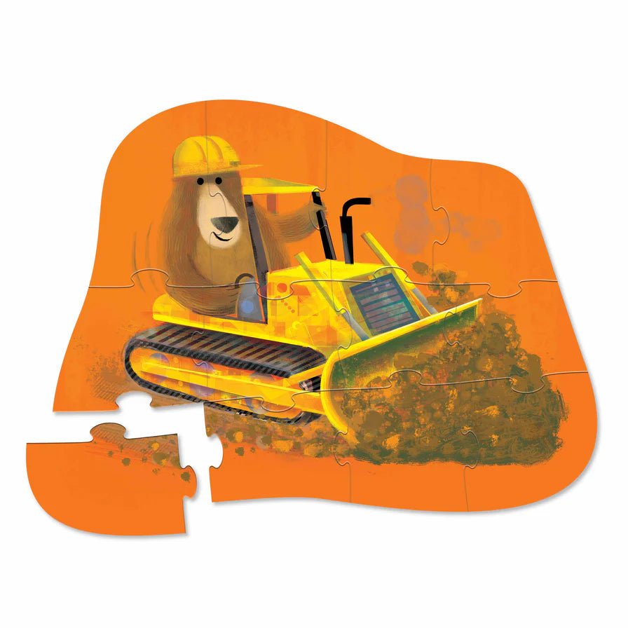 Mini Puzzle 12 pc Go Mister Bear - Aster & Ruby