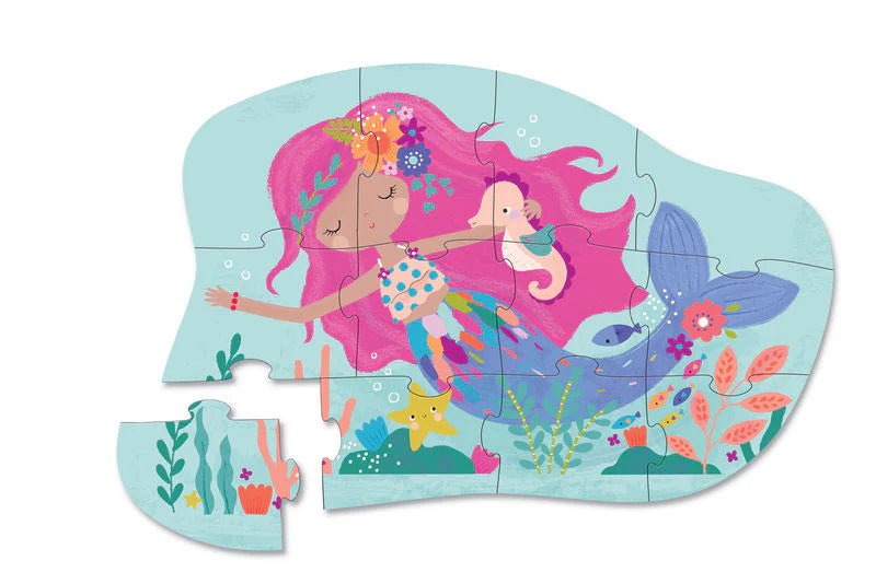 Mini Puzzle 12 pc Mermaid Dreams - Aster & Ruby