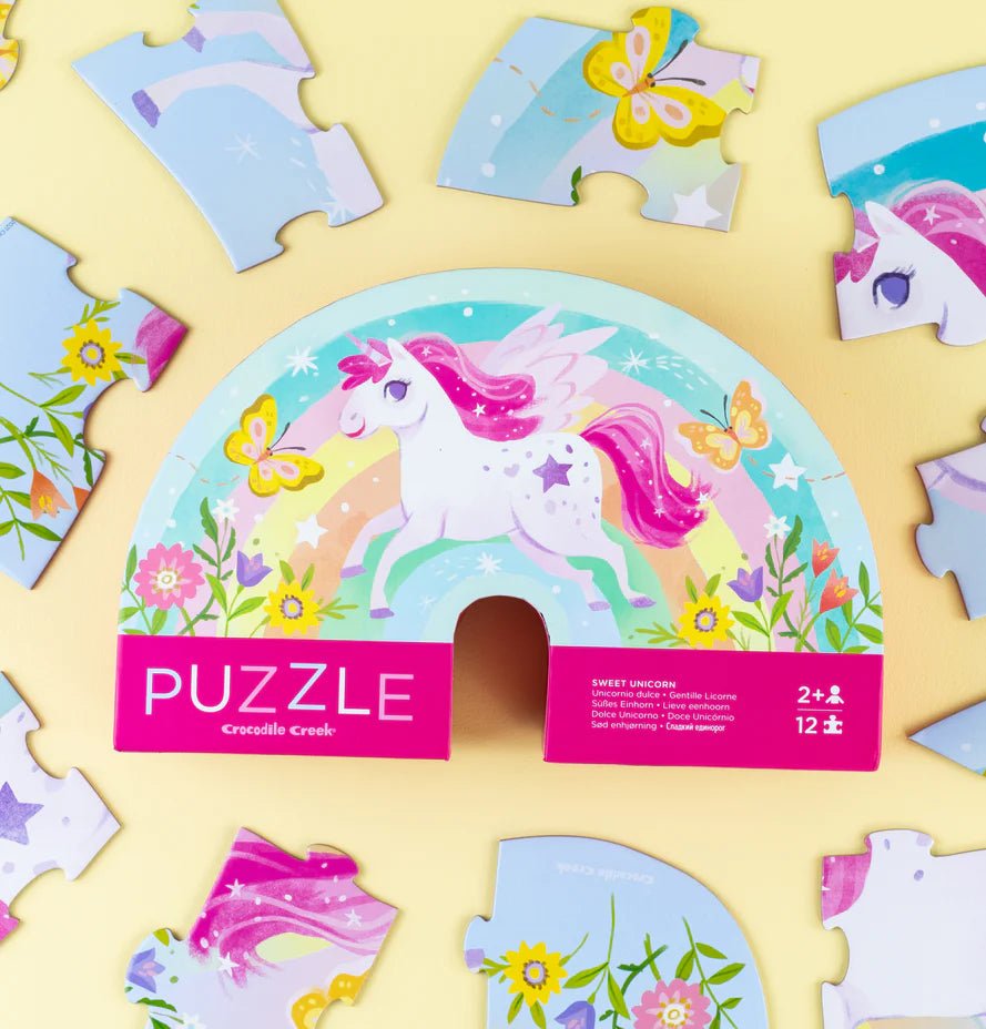 Mini Puzzle 12 pc Sweet Unicorn - Aster & Ruby