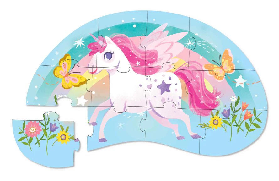 Mini Puzzle 12 pc Sweet Unicorn - Aster & Ruby