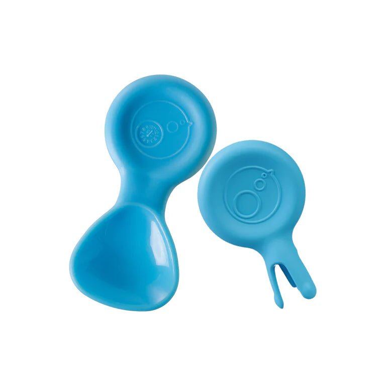 Mini Spoon and Fork Duo – Mint, Cloud, Citrus, Blossom, Ocean – Aster & Ruby