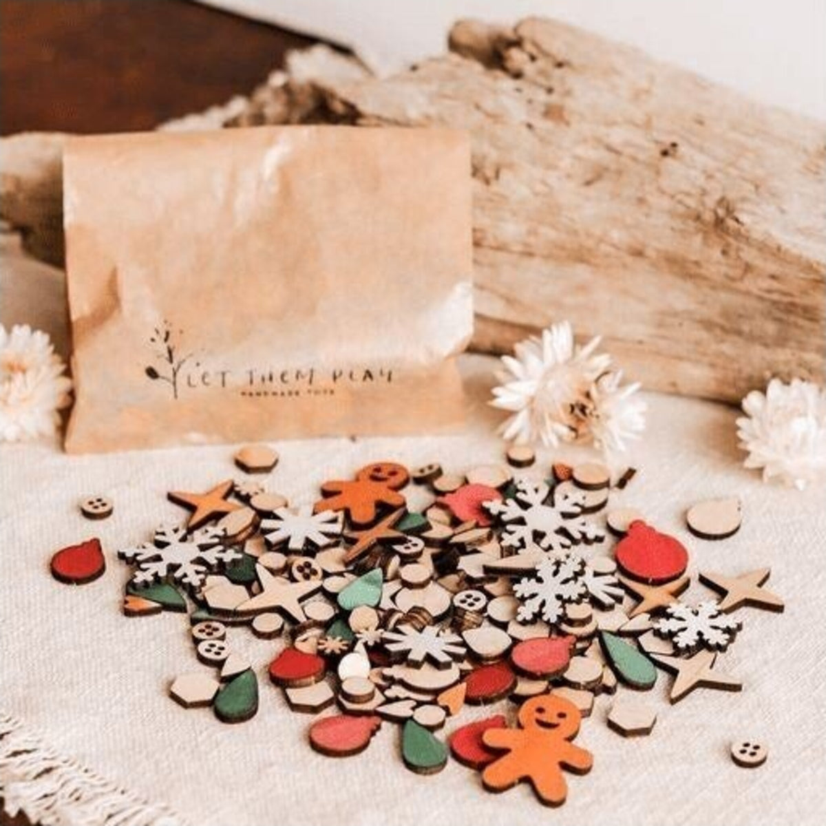 Let Them Play Mini Wooden Christmas Sprinkles | Aster & Ruby
