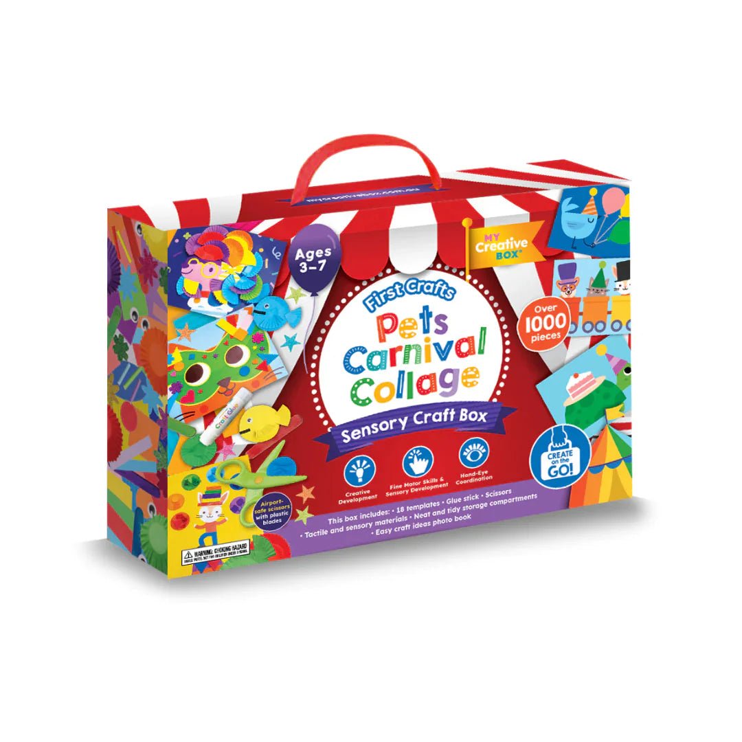 My Creative Box First Crafts Sensory Craft box - Pets Carnival - Aster & Ruby