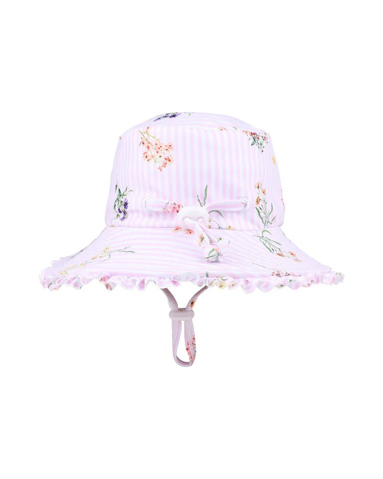 Myra Swim Hat with Quick Release Neck Tie - Aster & Ruby