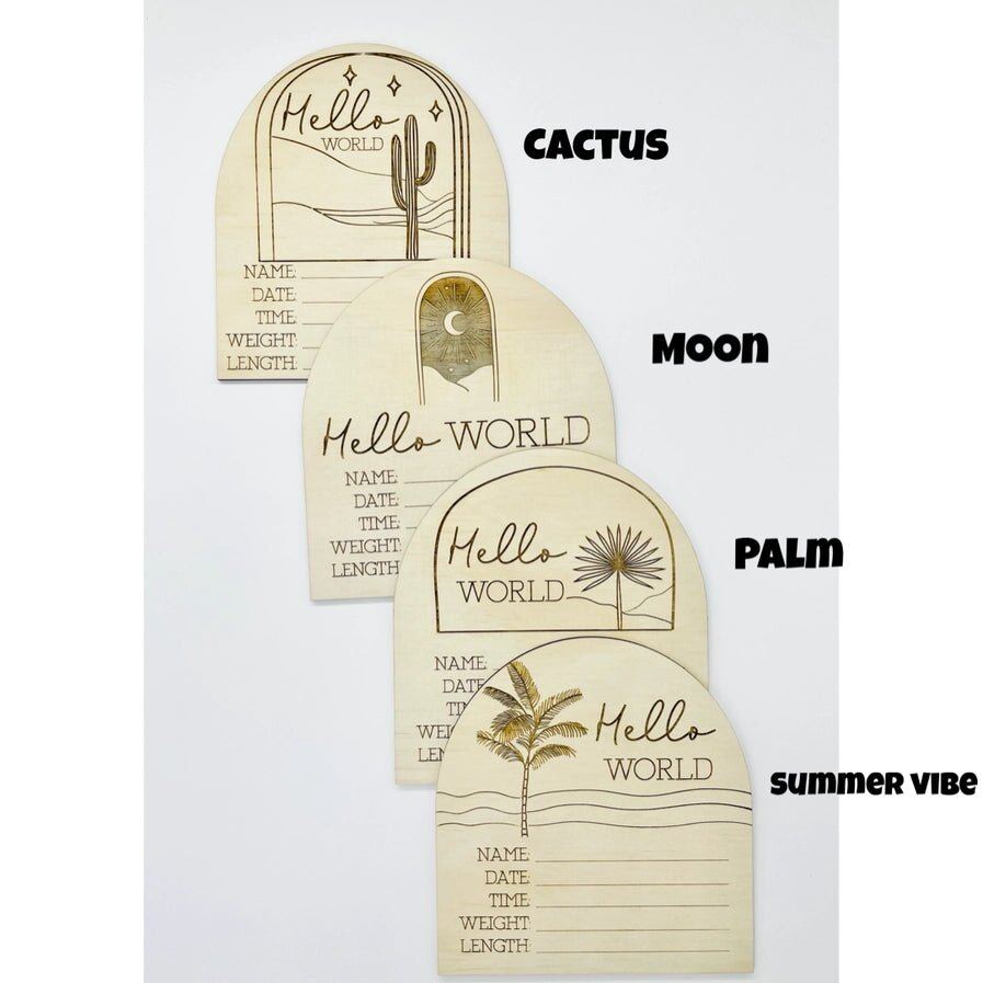 Mystic Arch Birth Discs – Summer Vibes, Floral, Moon Days, Sun Rays – Aster & Ruby