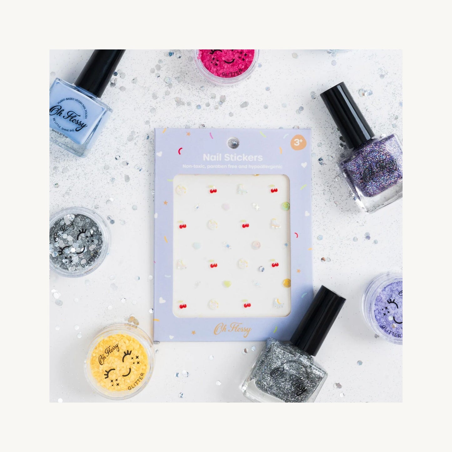 Nail Stickers Disco Fever – children's product by Oh Flossy | Aster & Ruby