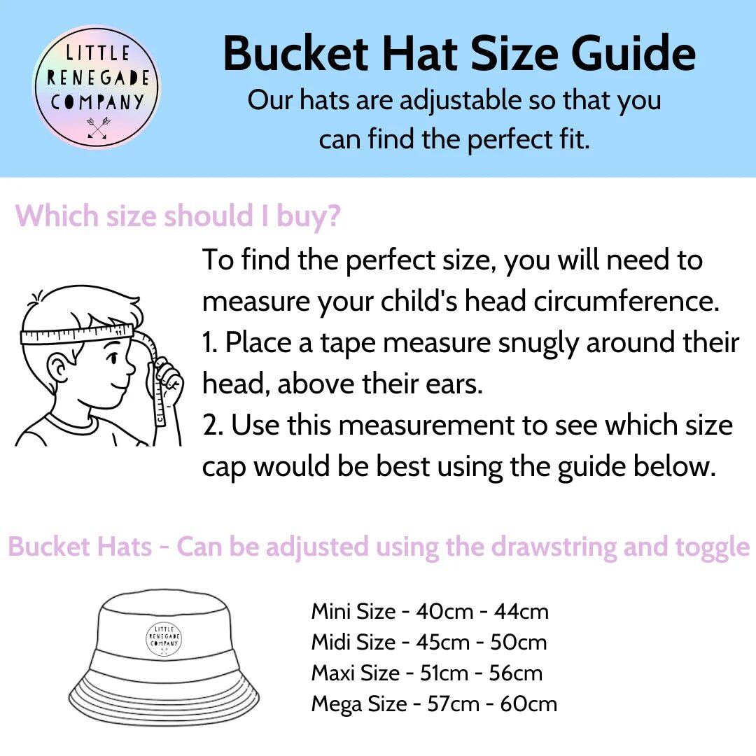 Night Bucket Hat – MINI, MIDI – Aster & Ruby