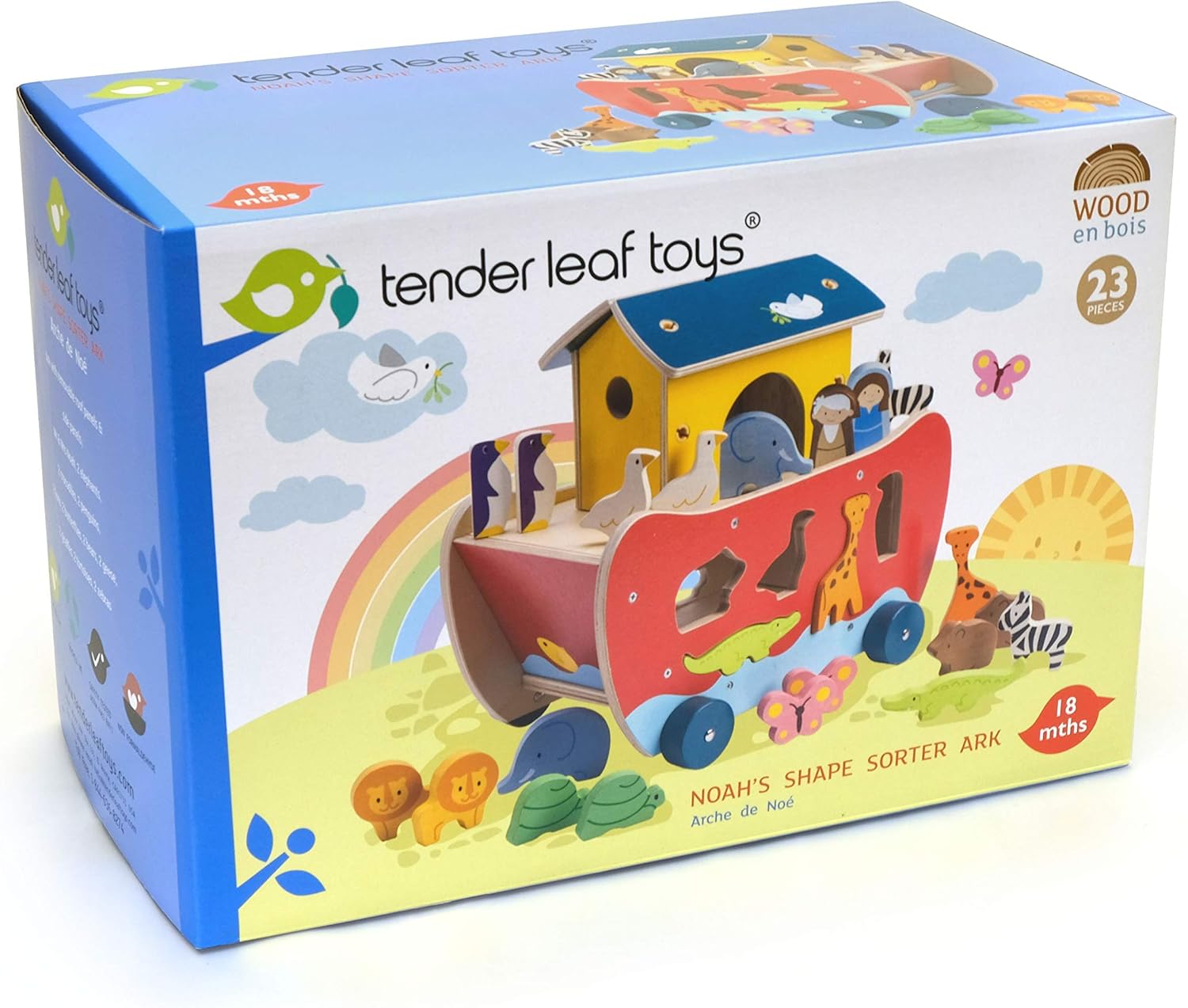 Noah's Shape Sorter Ark - Aster & Ruby
