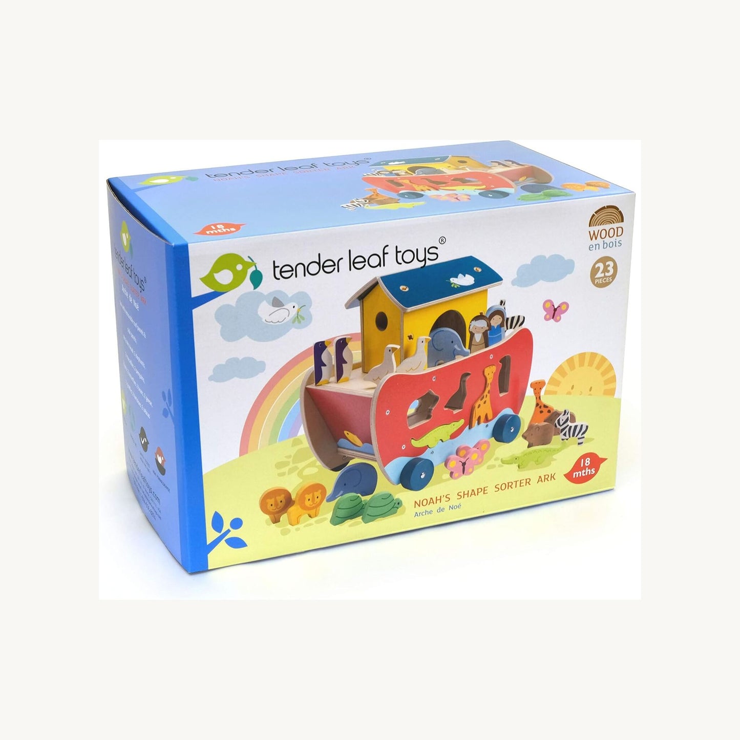 Noah's Shape Sorter Ark – children's product by Tender Leaf Toys | Aster & Ruby