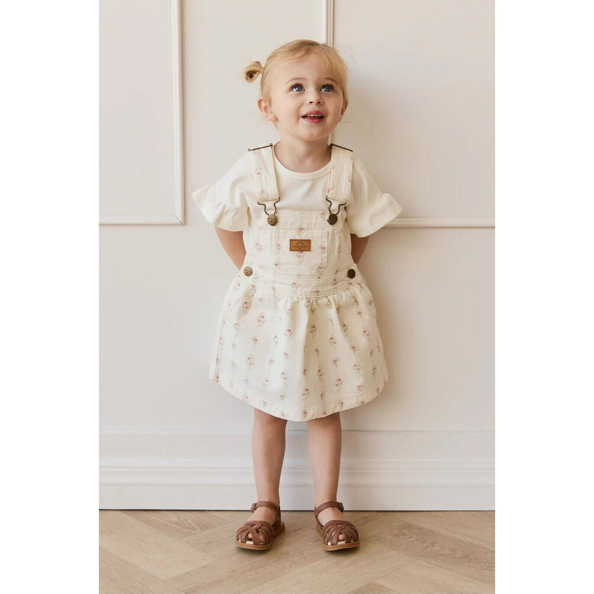 Jamie Kay Norah Overall Dress Rose Trail | Aster & Ruby